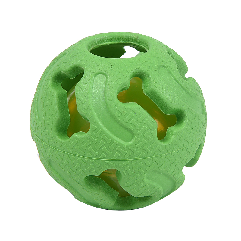 Le chien coloré en caoutchouc naturel mâche des jouets pour animaux de compagnie de formation
